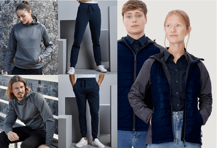 Freizeit und Business Kleidung verschmilzt