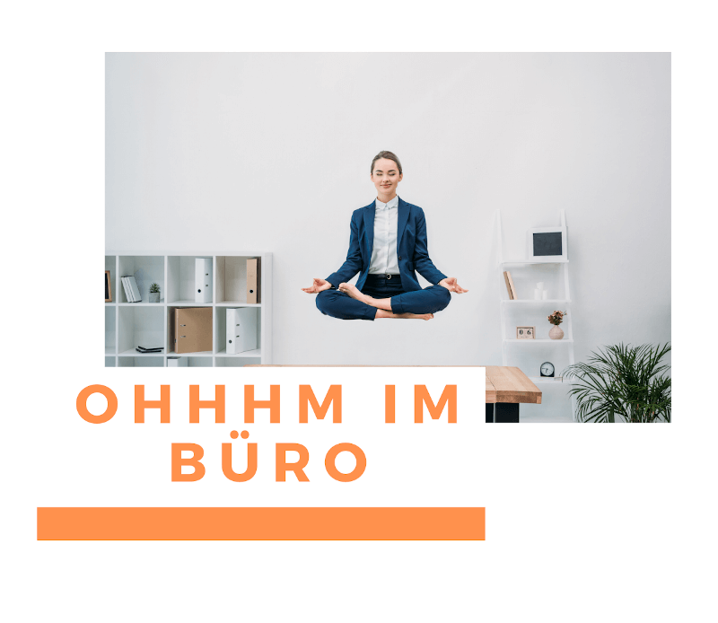Yoga und Ohm im Büro