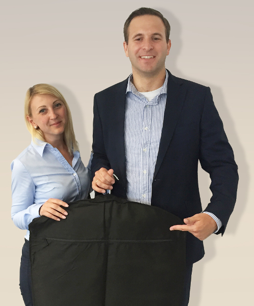 Dr. Ludwig Arens von der AGCO und unsere Glücksfee Christine Ulmer.